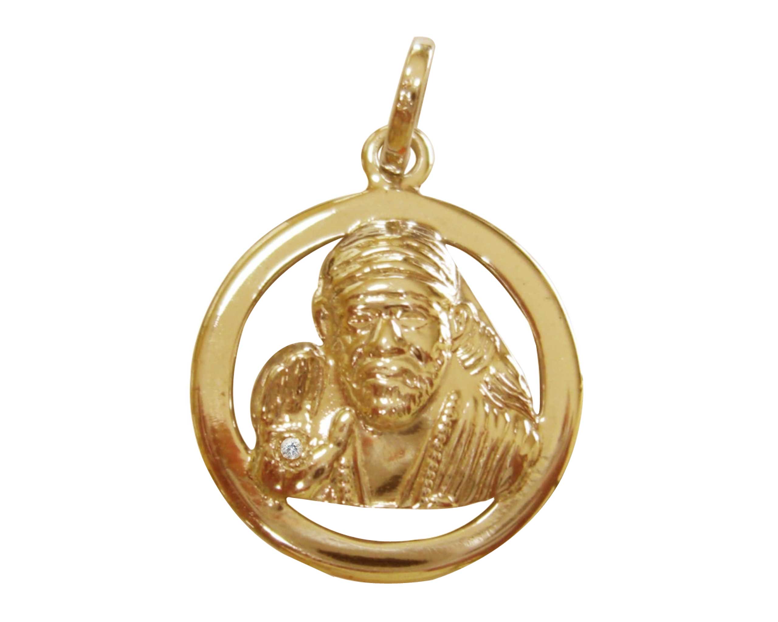 Sai pendant store in gold